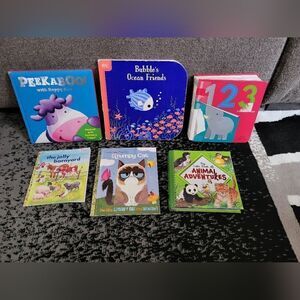 Bundle of 6 toddler books